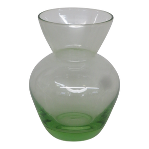 Light Green Depression Glass Small Vase 4630b