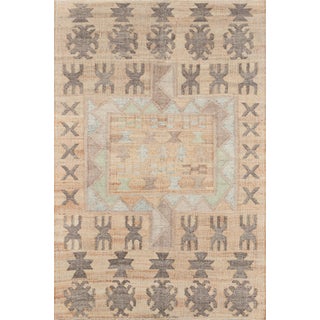 Vivaan Aarohi Natural 5' X 8' Area Rug For Sale