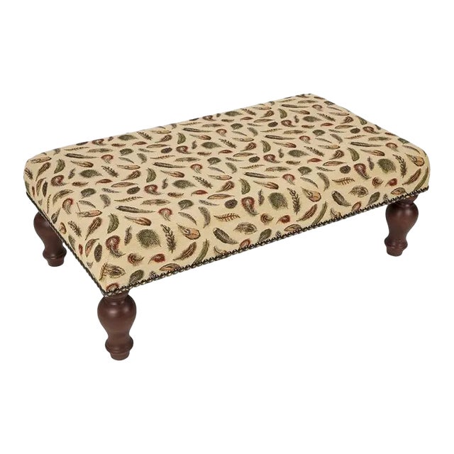 00 Feathers Large Stool For Sale