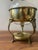 Vintage Glass Carafe Coffee Pot & Brass Warmer Stand For Sale - Image 10 of 11