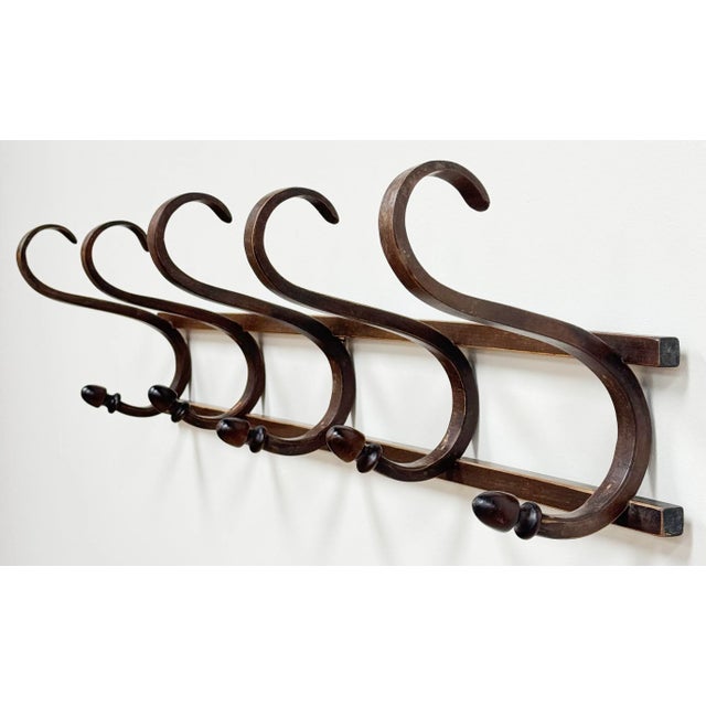 Vintage Bentwood Hat and Coat Hook For Sale In Kansas City - Image 6 of 8