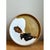 White Vintage Abstract Glazed Ceramic Plate For Sale - Image 8 of 12