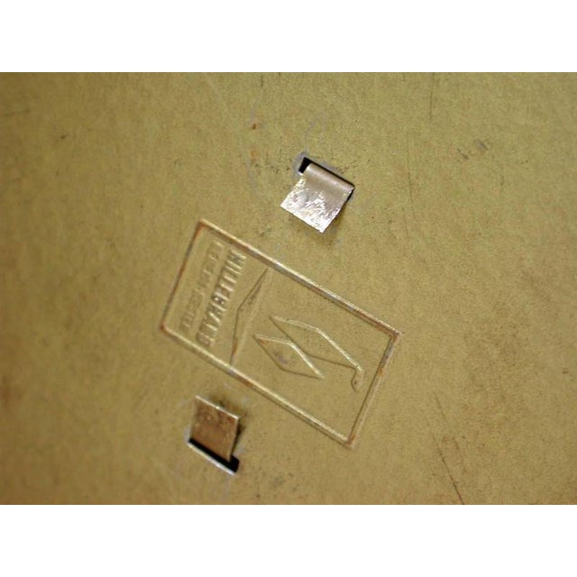 Metal Art Deco Bauhaus Brass Gleibo Table Lamp attributed to Hillebrand, Germany, 1930s For Sale - Image 7 of 17