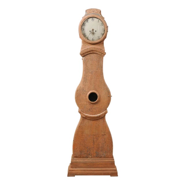 19th Century Long-case Clock, Sweden For Sale