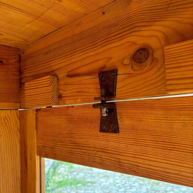 Antique Softwood Display Cabinet, 1880s For Sale - Image 13 of 15