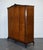 Burr Walnut Triple Wardrobe with Queen Anne Legs For Sale - Image 13 of 18