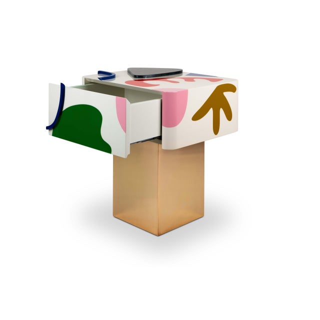 Fauves Bedside Tables by Malabar, Set of 2 For Sale - Image 11 of 16