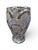 Boho Chic Vintage Cut Crystal Vase with Silver Base, 1950 For Sale - Image 3 of 13