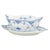1960s Blue Fluted Half Lace Sauceboat in Porcelain by Royal Copenhagen, 1960s For Sale - Image 5 of 5