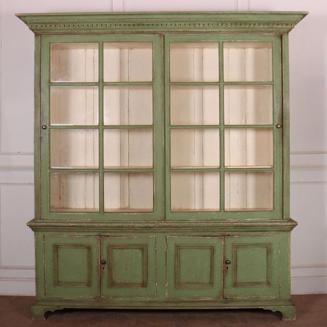 English Glazed Kitchen Cabinet For Sale - Image 12 of 12