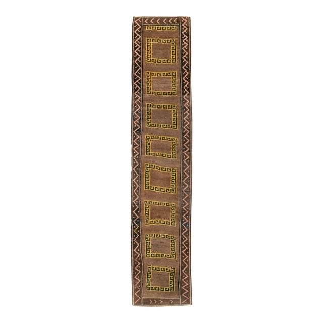 Galerie Shabab Collection Mid-20th Century Turkish Anatolian Tribal Runner For Sale