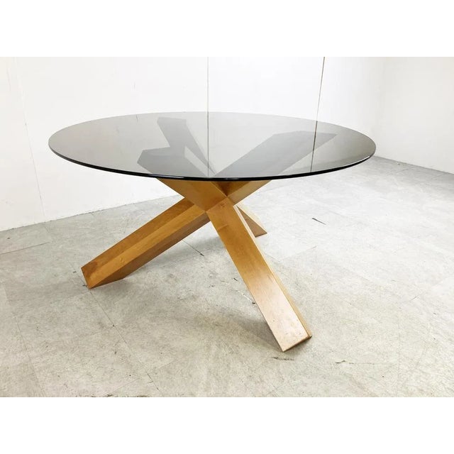 Cassina La Rotonda Dining Table by Mario Bellini for Cassina, 1970s For Sale - Image 4 of 10