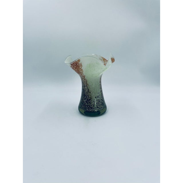 Vintage Art Glass Vase, 1975 For Sale - Image 9 of 9