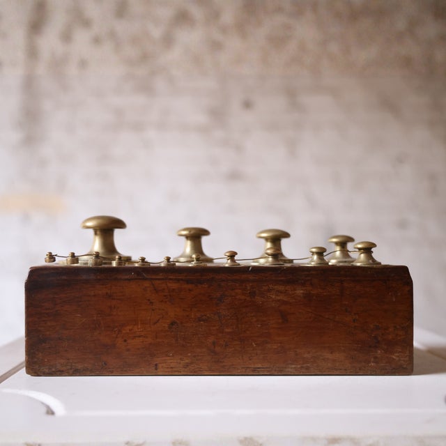 Add authentic industrial character to your space with these 19th century French iron weights, a collection of beautifully...