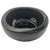 Mid 20th Century Italian Murano Black Art Glass Bowl Signed Boudin Murano For Sale In Los Angeles - Image 6 of 9