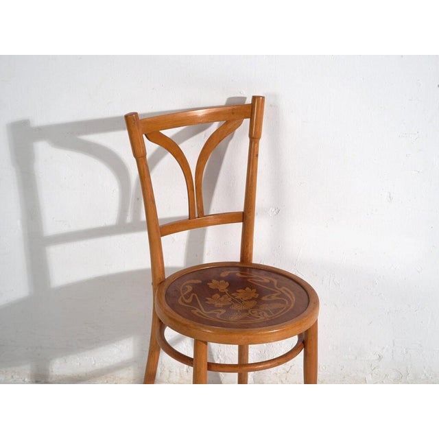 Antique Dining Chairs from Ton, Set of 8 For Sale - Image 5 of 18