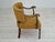 Scandinavian Ash Armchair with Green Upholstery, 1930s For Sale - Image 17 of 18