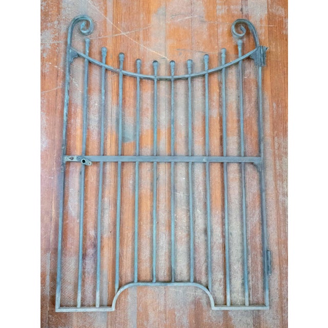 20th Century Verdigris Bronze Bank Postal Teller Gate by Syracuse Wireworks For Sale - Image 16 of 18