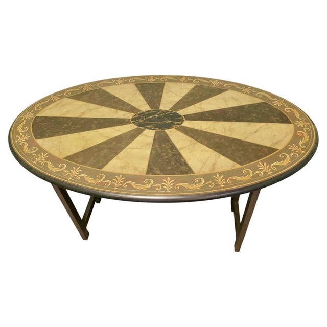 Marble Dining Table, 1980 For Sale - Image 6 of 6