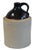 Farmhouse Antique Two-Tone Stoneware Whiskey Moonshine Jug With Handle For Sale - Image 3 of 5