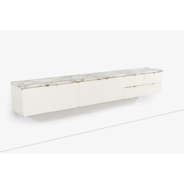 Florence Knoll Custom Wall-Mounted Cabinet by Knoll Associates For Sale - Image 11 of 13