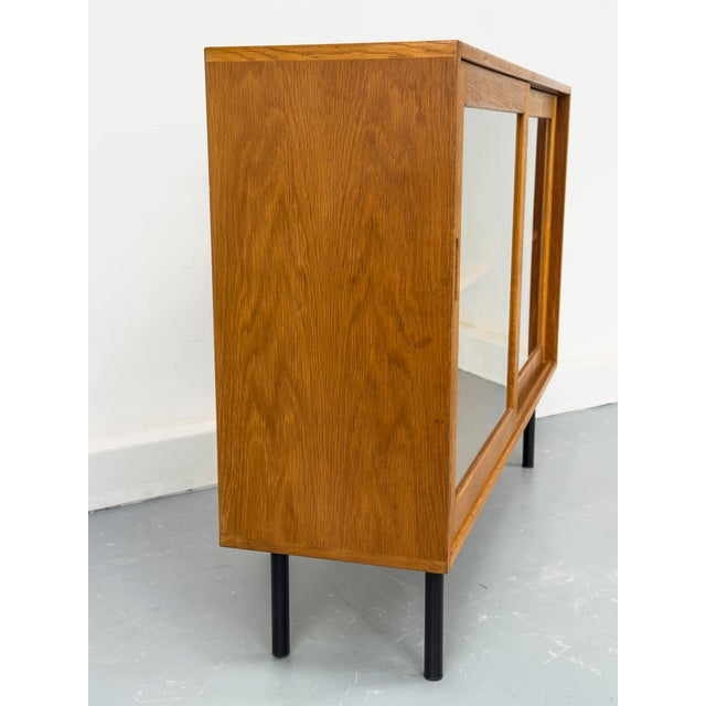 Danish Oak Display Case from Brouer, 1960s For Sale - Image 12 of 18