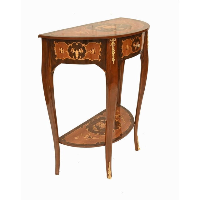 Metal French Louis XVI Console Tables or Nightstands, Set of 2 For Sale - Image 7 of 11