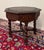 Wood Antique French Octagonal Table Renaissance Revival Barley Twist Oak 24.5"t 19thC For Sale - Image 7 of 18