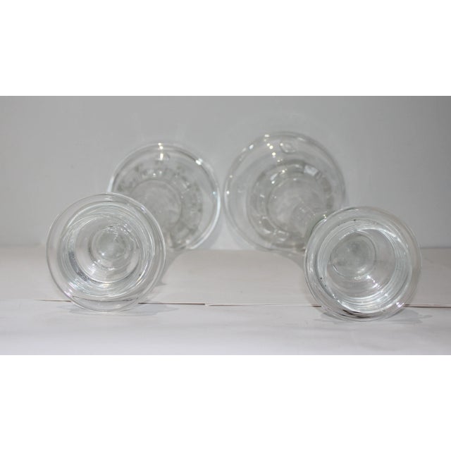 Blenko Glass Candle Holders - a Set of 2 For Sale - Image 11 of 12