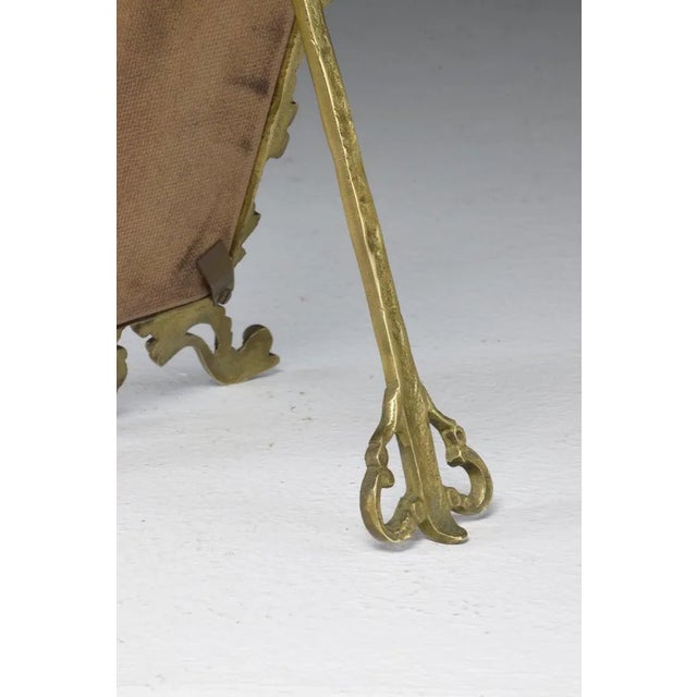 Early 20th-Century French Cast Brass Picture Frame, Victorian Revival For Sale - Image 12 of 13