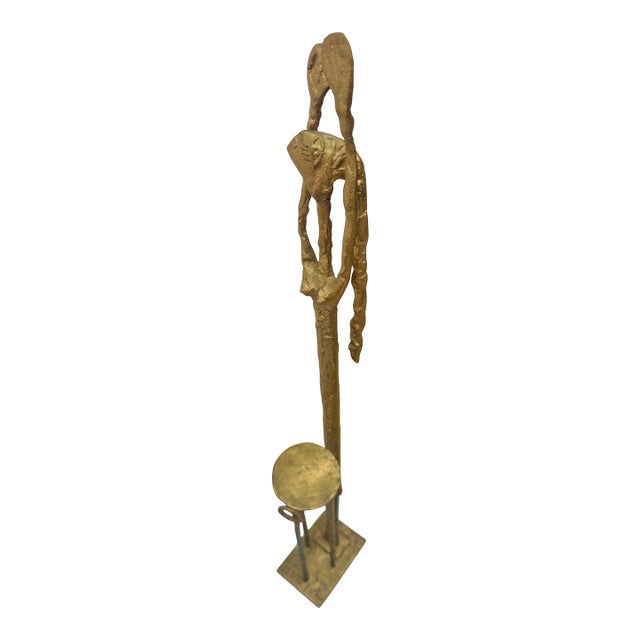Tall 1970's Brutalist Female Figure | Alberto Giacometti For Sale