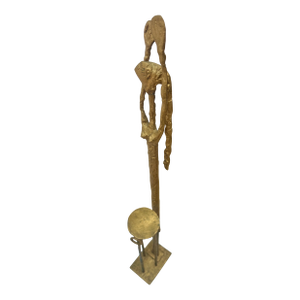 Tall 1970's Brutalist Female Figure | Alberto Giacometti