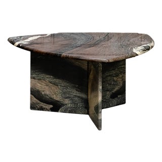 Vintage Cipollino Marble Coffee Table, 1970 For Sale