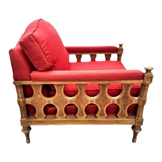 Mid 20th Century American of Martinsville Spanish Revival Chair For Sale
