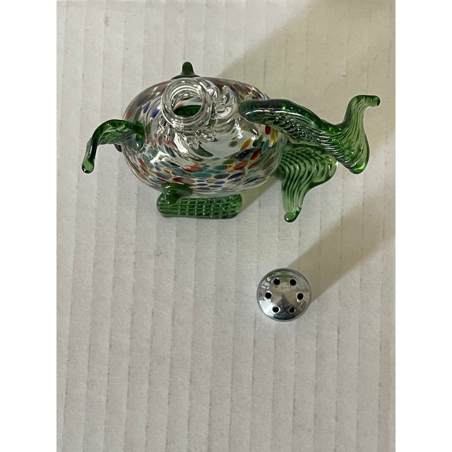 Italian 1960s Italian Glass Perfume Bottle Diffuser Fish For Sale - Image 3 of 3