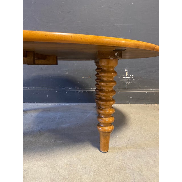 1960s Vintage Conant Ball Coffee Table with Drop Leaf Sides Chairish