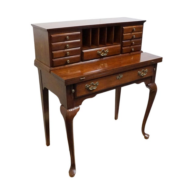 Thomasville Thomasville Furniture Collector's Cherry Traditional Style 34" Secretary Desk 10131-655 For Sale - Image 4 of 16