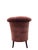 Burnt Orange Vintage Queen Anne Style Tufted Wingback Chairs Newly Reupholstered - Pair For Sale - Image 8 of 14