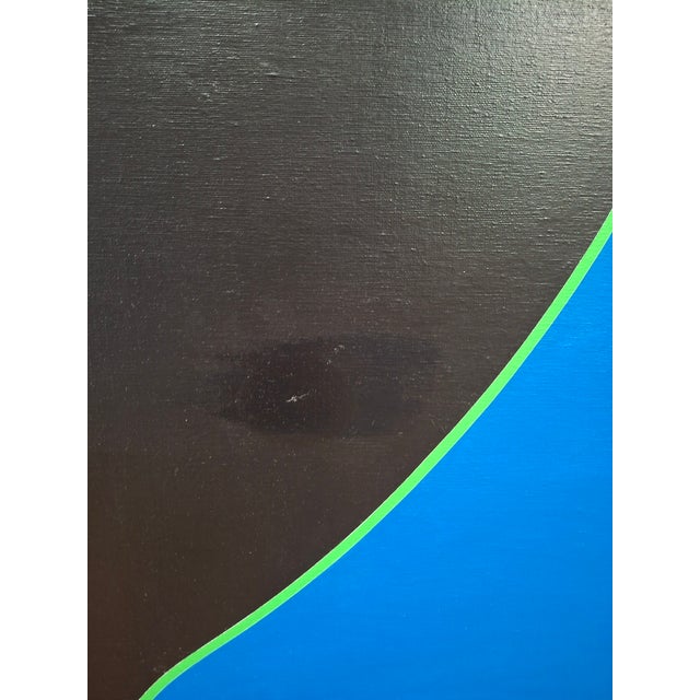 1970s Charles Hersey Vintage Painting For Sale - Image 5 of 6