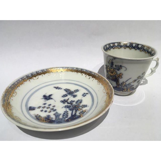 Mid-18th Century Porcelain Cup with Dish from Meissen, Set of 2 For Sale - Image 5 of 16