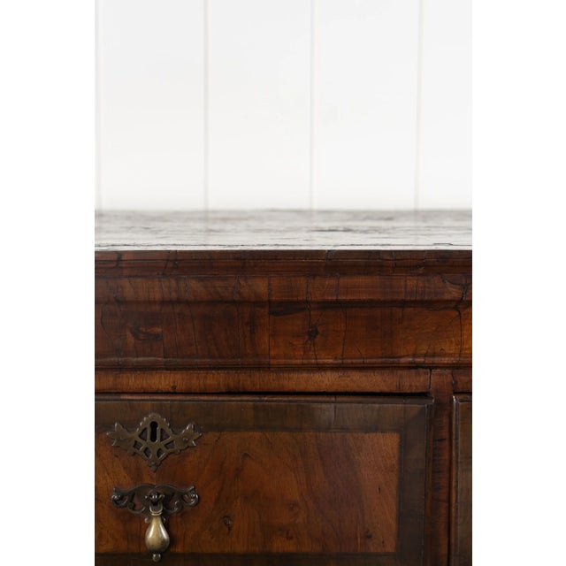 18th Century Walnut George II Queen Anne Chest on Stand For Sale - Image 10 of 15