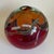 A large signed studio art glass vase by American glass artist Daniel Edler, created in 1990 as part of his Graffiti Helix...