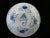 19th Century Antique Chinese Blue & White Swatow Porcelain Shallow Bowl Saucer Crab Plate Set For Sale - Image 5 of 7