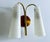 Vintage Glass Wall Light from Hillebrand, 1950s For Sale - Image 16 of 18