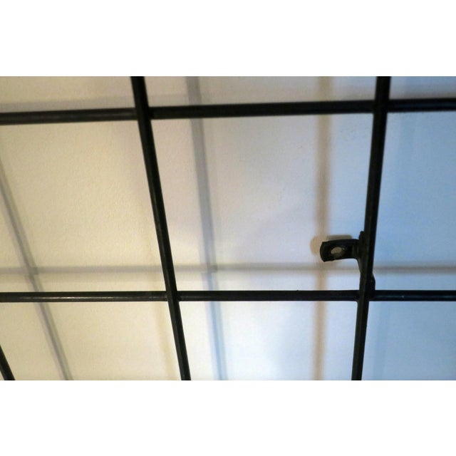 String Metal Wall Mount Coat, Hat and Umbrella Rack, 1960s For Sale - Image 9 of 12