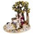 Shpherd Couple Under Trees Figurine by J.J. Kaendler for Meissen, 1860 For Sale - Image 13 of 13