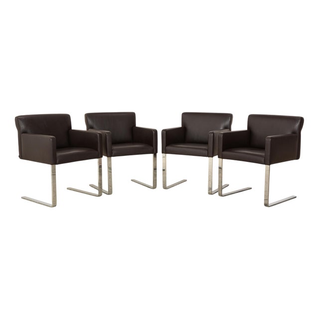 Quant Leather Chairs from COR, Set of 4 For Sale