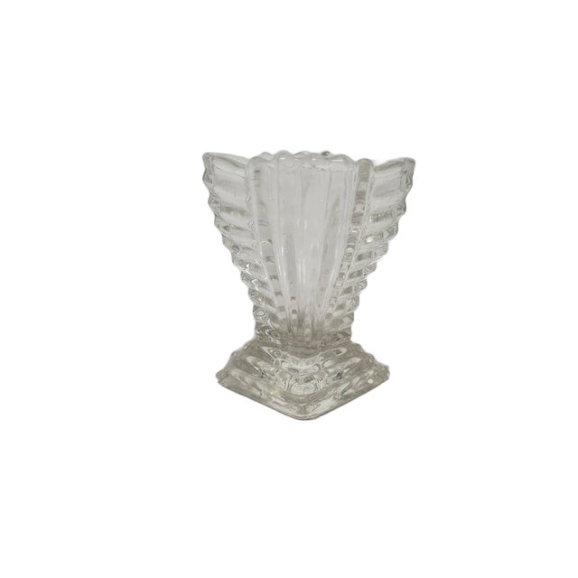 Art Deco Toothpick Case from Hortensja Glasswork, 1930s For Sale - Image 12 of 13