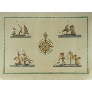Sailing Ships of Yesteryear Chart by Cimera For Sale