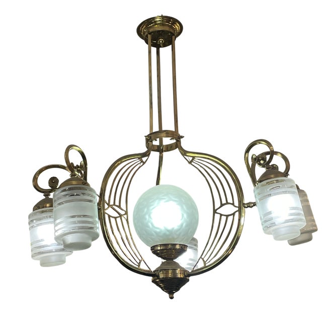 Modern Modern Hanging Lamp in Bronze For Sale - Image 3 of 4